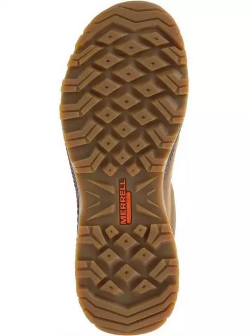 Merrell Forestbound Wtpf férfi vízhatlan túracipő barna színben 3